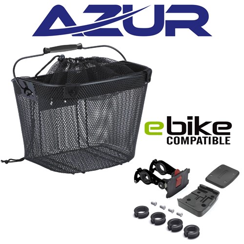 Quick Release Shopper e-Bike Mesh Basket